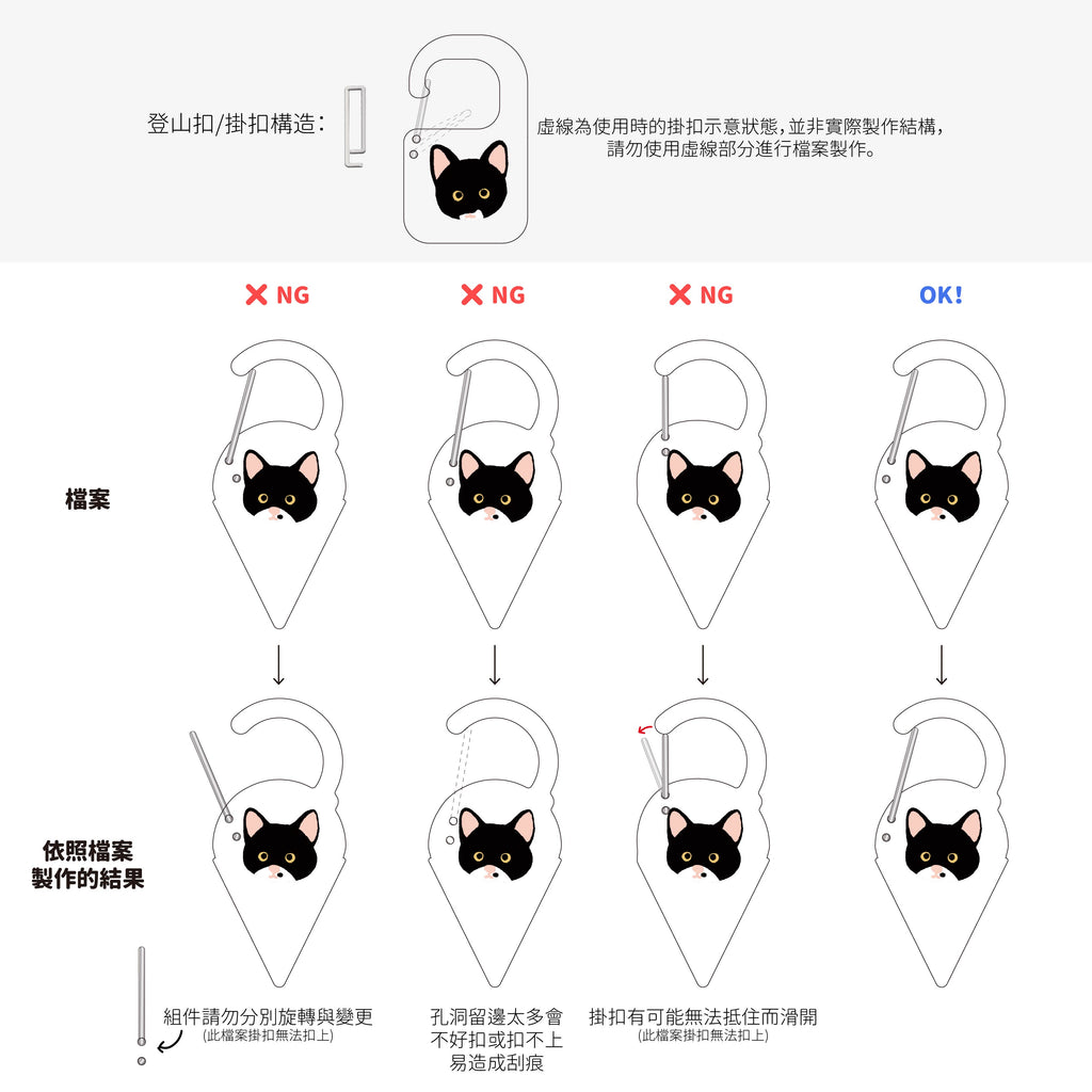 壓克力登山扣