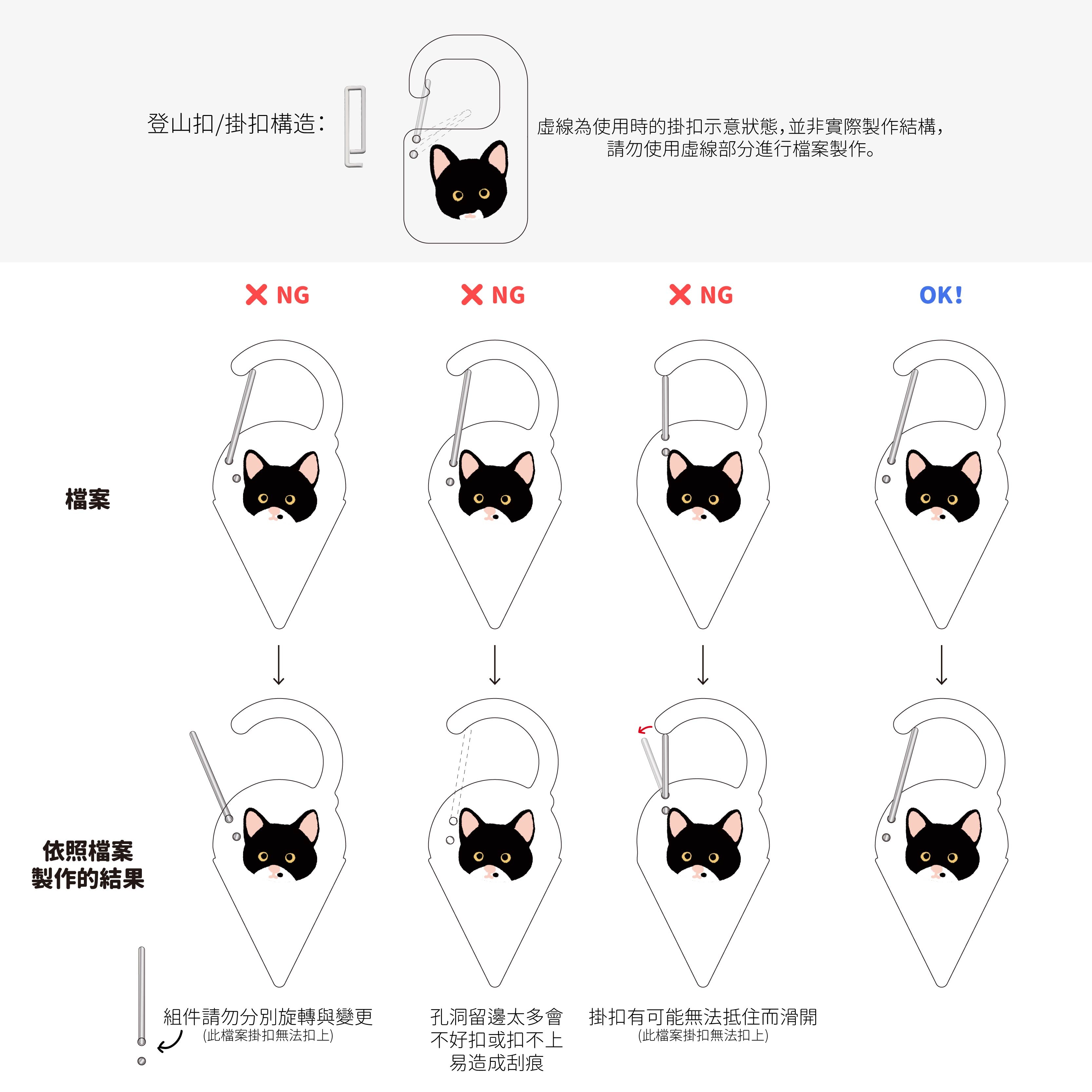 壓克力登山扣